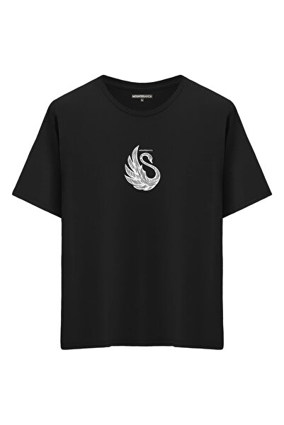 Mounte Bianca Unisex Swan - Μπλουζάκι Oversize