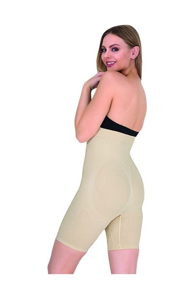 Momslab Nude Colored Women's Corset - Graphic Design
