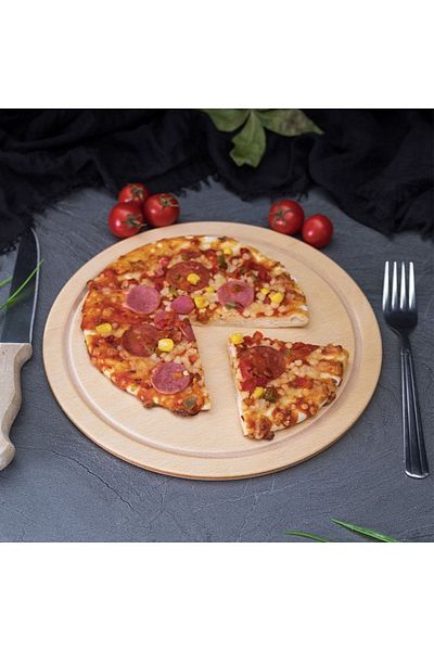 Transformacion 719342   Model Pizza Prezentare și Placă de tăiat