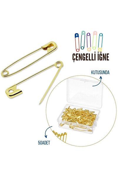 HomeCare 50 Adet Kutulu Çengelli Iğne 716898