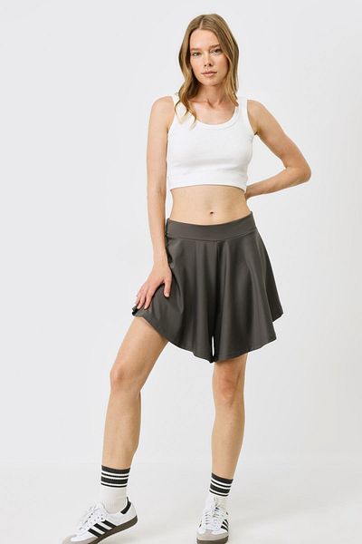 C&City Geräucherte Damen-Sportshorts – Modell 9415