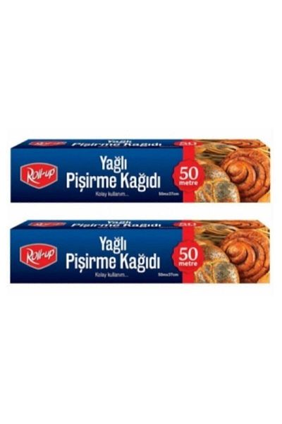Roll-Up Oiled Baking Paper 37x50 Meters (2 PCS)
