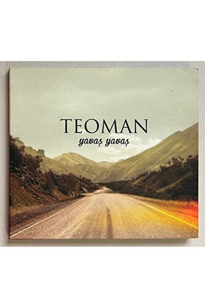 Plakevi İzmir Teoman Yavaş Yavaş Cd Kitapçıklı (Jelatinli Sıfır Orjinal Dönem...