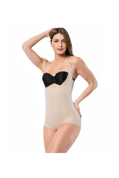 Momslab Laser Cut Nude Colored Underbust Corset