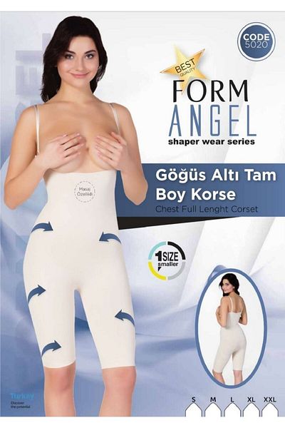 bonbonetti chocolate baby&kids Corset pe lungime completă sub bust Corset pentru corp