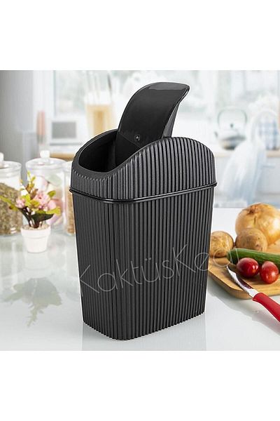 KaktüsKedi Coș de gunoi de blat, bucătărie, toaletă, mini coș de gunoi de birou