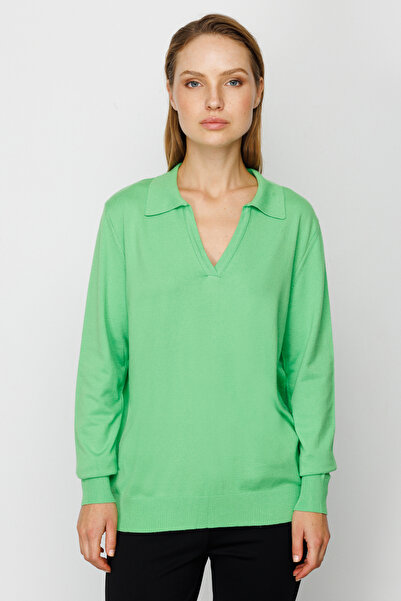 Ekol On Polo Yaka Triko Kazak