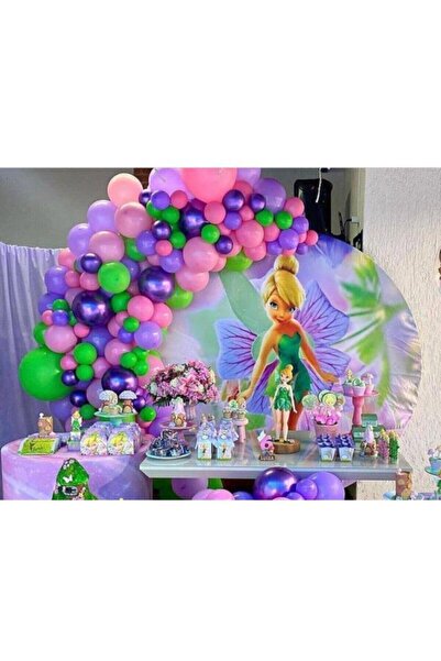 PEKSHOP Tinker Bell Konsepte Uygun Parti Balon Znciri