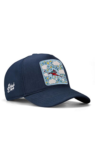 BlackBörk V1 Baseball Breeze Turtle Licensed Navy Blue Children's Hat