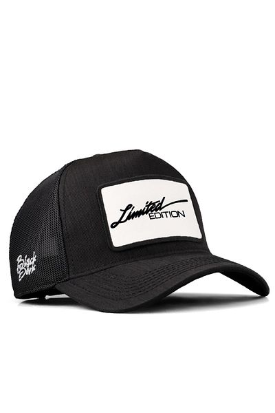 BlackBörk Μαύρο καπέλο φορτηγού με λογότυπο V2 Cordura Limited Edition