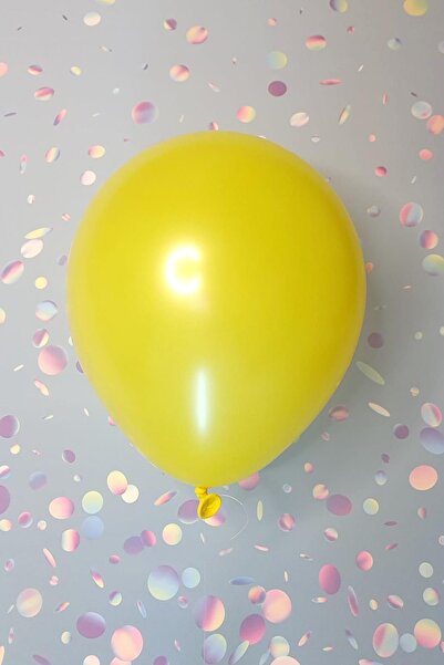 PEKSHOP Sarı Balon 10 Adet - 12 Inc 30 Cm Parti Balonu