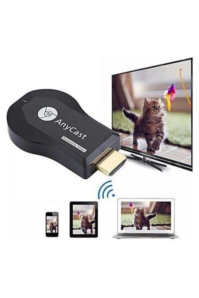 Anycast Siyah Ses Görüntü Aktarma M9 Plus