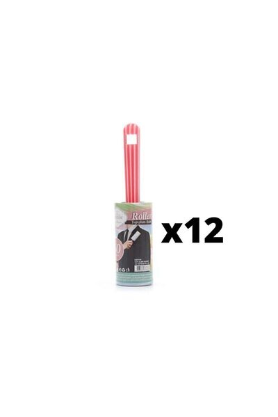Onton 60 Sheets Adhesive Lint Roller x 12 Pieces