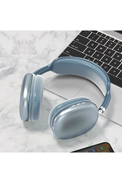 pazariz P9 Air Max Uyumlu Kablosuz Bluetooth 5.0 Mikrofonlu Kulaklık 2023 Ver...