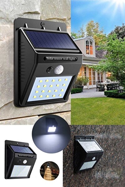 Firsat Ayi Güneş Enerjili Sokak Lambası Solar Bahçe Armatürü Aydınlatması Dış...