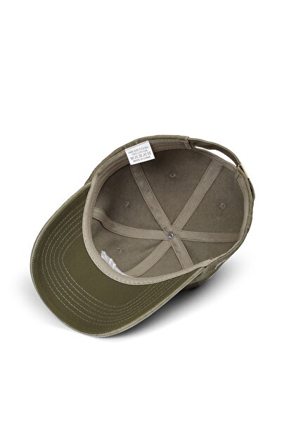 BlackBörk Unisex Vintage Baseball Cap - Eskişehirme Wake up Khaki (Cap)
