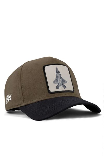 BlackBörk V1 Baseball Winner - 1 Kaan Licensed Khaki-black καπέλο γείσου