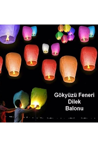 Bibizde Dilek Feneri - Uçan Balon - Gökyüzü Feneri
