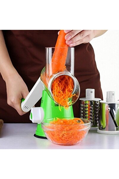Adista Çevirme Kollu Sebze Doğrayıcı Rende Vegetable Slicer Sebze Dilimleyici