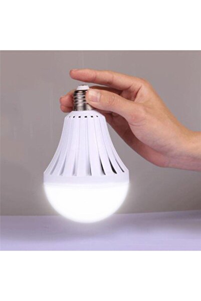 pazariz 7w Şarjlı Ledli E27 Duylu Acil Durum Lambası (180 Dk) Beyaz (6500k)