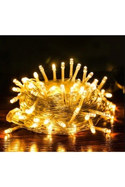 Firsat Ayi إضاءة زينة متحركة بطول 10 أمتار مع 100 مصباح LED نهاري وقابس كهربا...