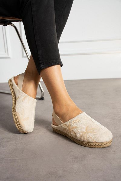 Moda Frato Modafrato PALMİYE Γυναικείες παντόφλες εσωτερικού χώρου Ελαστικά παπούτσια για το σπίτι
