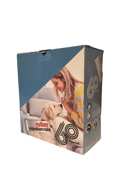 Onton 12 Pieces Roll Premium Quality Cat Dog Hair Collector 60 Sheets Roll