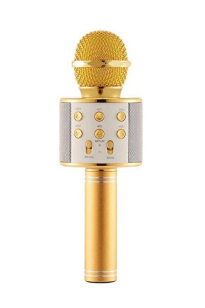 rennway Şarj Edilebilir Telefon Ve Usb Bağlantılı Şarkı Karaoke Mikrofon