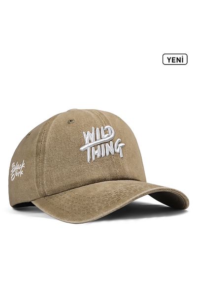BlackBörk Унисекс шапка от норка - Винтидж бейзбол, модел Wild Thing