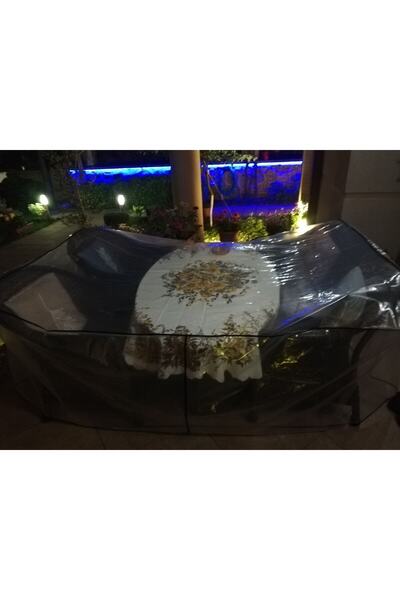 DÜŞLER EV TEKSTİLİ Прозрачен калъф за защита на екипа - 300*100