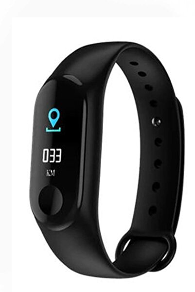 pazariz M3 Akıllı Bileklik Nabız Ölçer Adım Sayar Oled Ekranlı