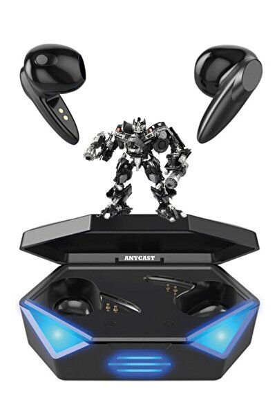 Anycast Bluetooth Oyucu Kulaklığı G20 Son Sürüm Düşük Gecikmeli Siyah Gaming Kulaklık