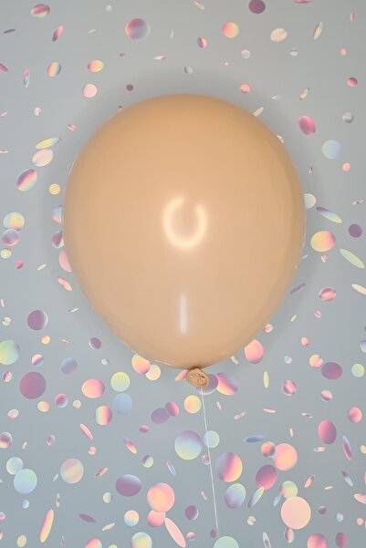 PEKSHOP بالون لون عاري ريترو 10 قطع - 12 بوصة 30 سم بالون للحفلات