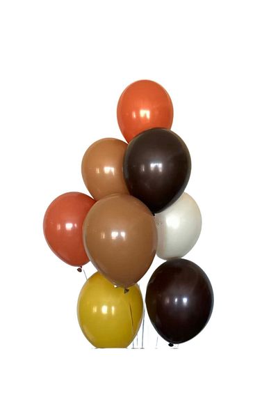 eğlencemarketi 20 Pack Pastel Soft Colors Mixed Balloon