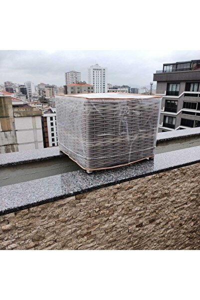 DÜŞLER EV TEKSTİLİ Прозорий захисний чохол для пуфа - 45*45