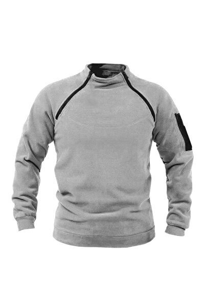 GENIUS STORE Pánský outdoorový fleece s kapsami na zip Kombat Tactical