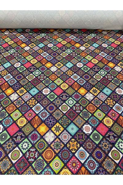 çataloğlu tekstil Ύφασμα Durban με έθνικ σχέδιο CTL424