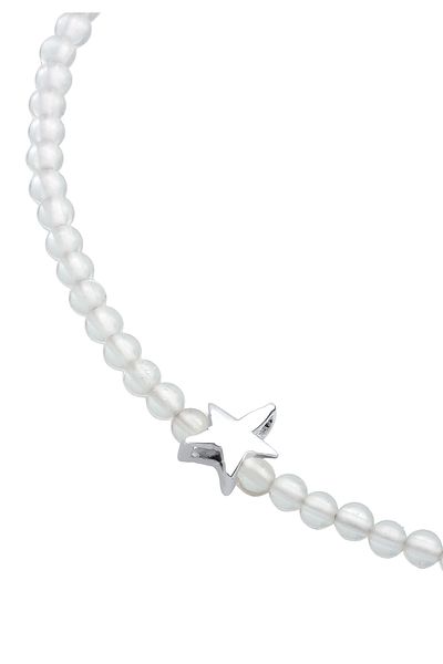 ELLI 925 Sterling Silber - Armband Sterne Bergkristall