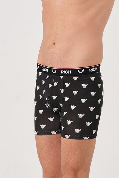 Rich Men's Plain and Patterned Lycra Boxers