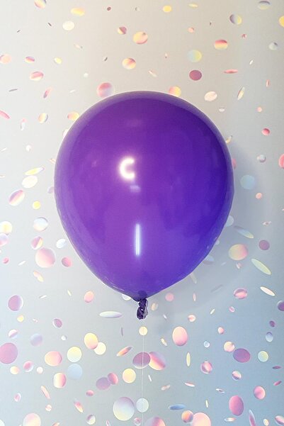 PEKSHOP Purple Balloon 10 Pieces - 12 Inc 30 Cm Party Balloon