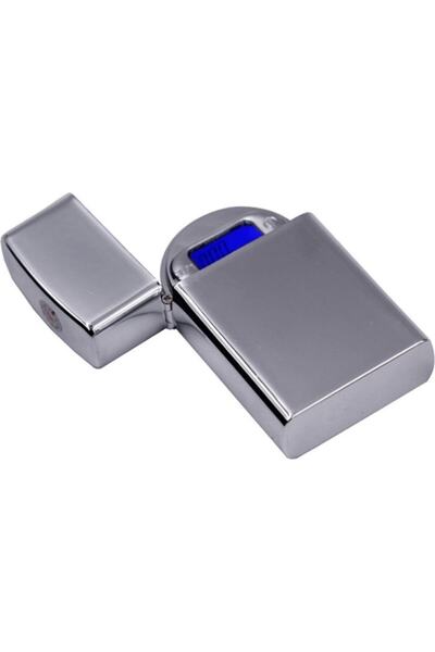 pazariz Professional Zippo Çakmak Şeklinde Mini Hassas Cep Terazi 200 Gr Kapasite 0.01 Gr Hassasiyet Küçük T