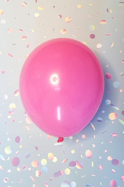 PEKSHOP Fuchsia Balloon 10 Pieces - 12 inch 30 cm Party Balloon