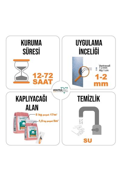 Ventrawall Yumuşak Çakıl Altın Mineral Taş  200gr YCAMT-200