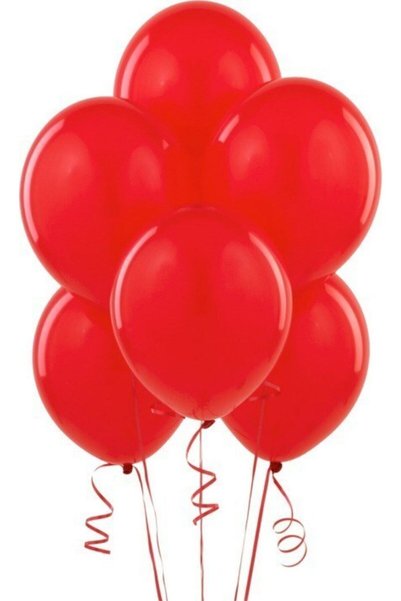 Kırmızı Metalik Balon