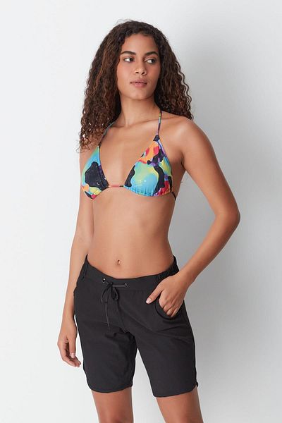 C&City Schwarze Badeshorts für Damen Modell BN-16