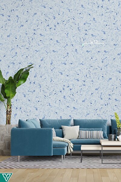 Ventrawall Isı Ve Ses Yalıtımlı Sürülen Duvar Kağıdı | Kendinden Yapışkanlı | Mavi | B13-5 Kg | 16,5m²