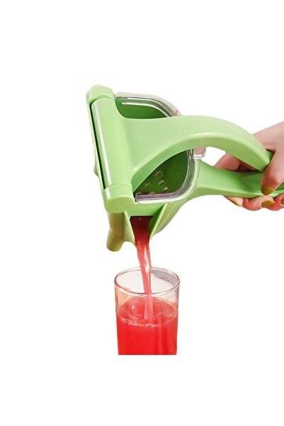 pazariz Manuel Meyve Suyu Sıkacağı Taşınabilir El Presi Yeşil Meyve Sıkacağı ...