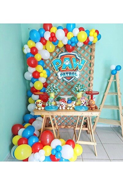 eğlencemarketi Paw Petrol Konsep Te Uygun Balon Zinciri
