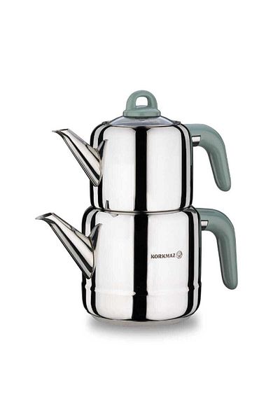 KORKMAZ Hera Minta Teapot Set A048-01