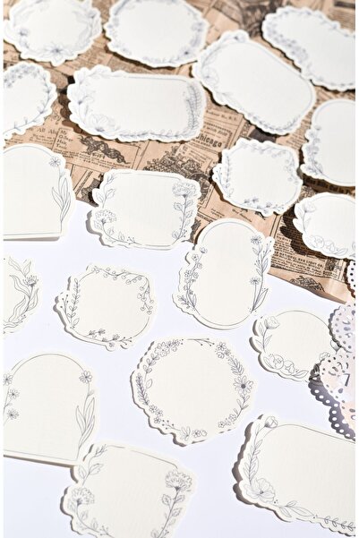 sticker Blossom Of Spring Labels *20 Adet* / Etiket / Scrapbook